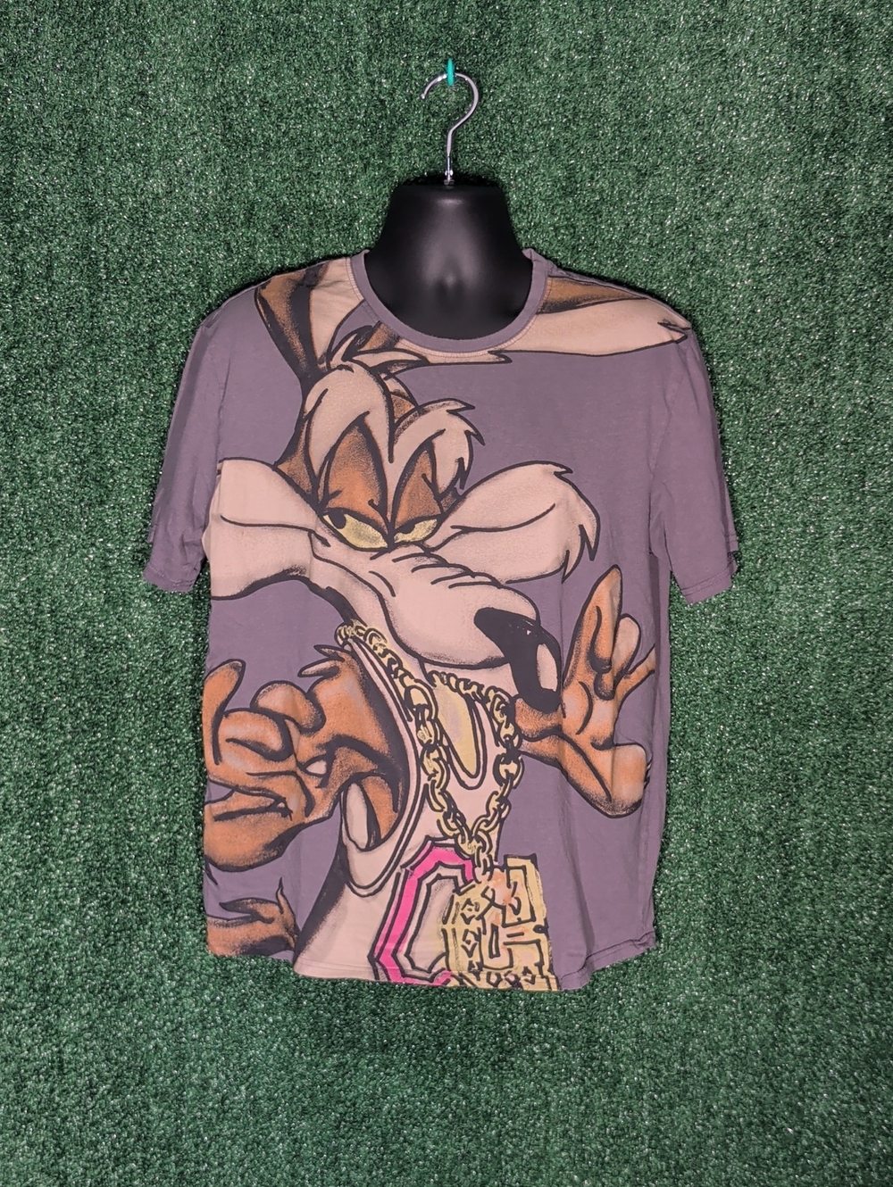 Wile E. Coyote Looney Tunes Graphic Short-Sleeve Tee Size XL